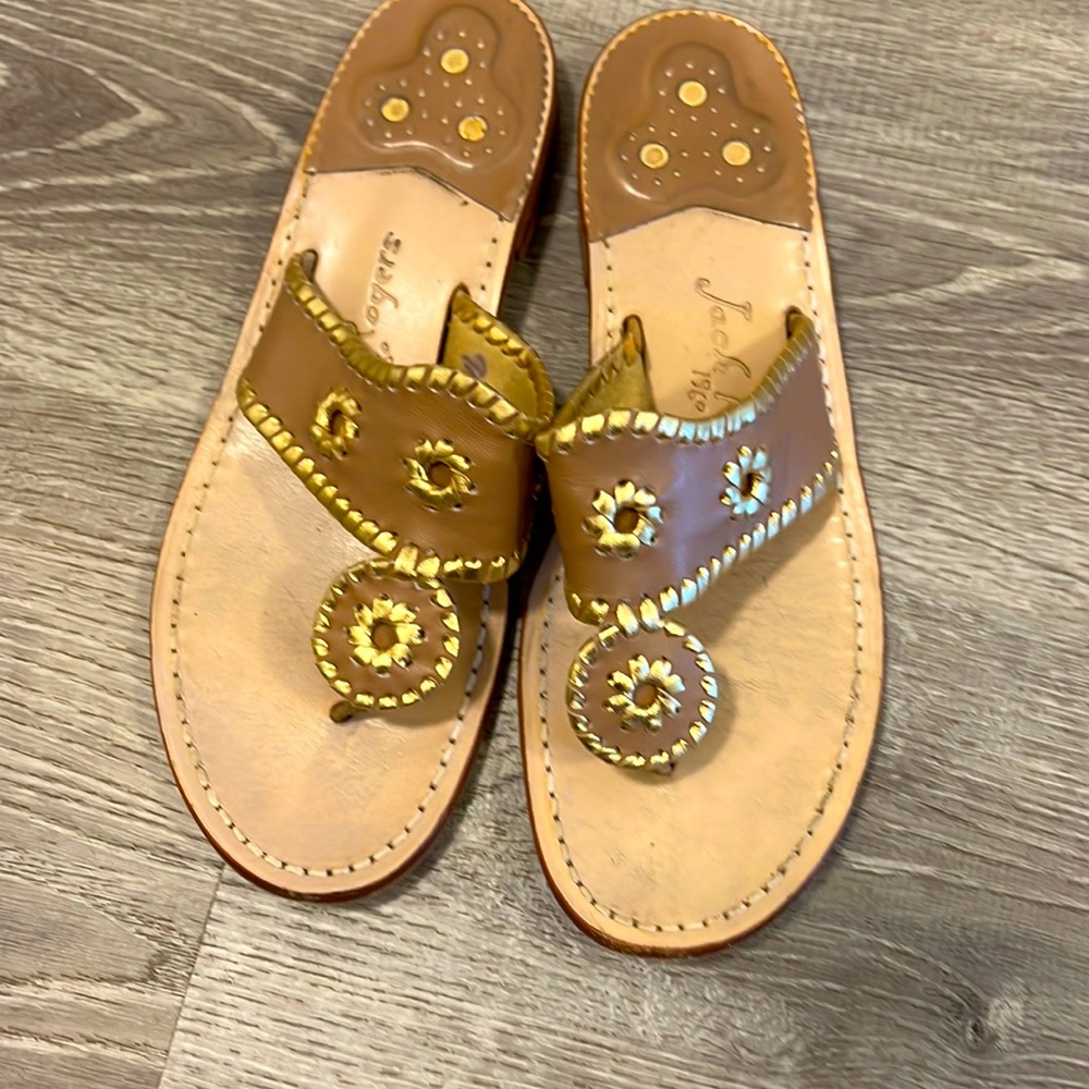 Jack Rogers nude/gold Sandals